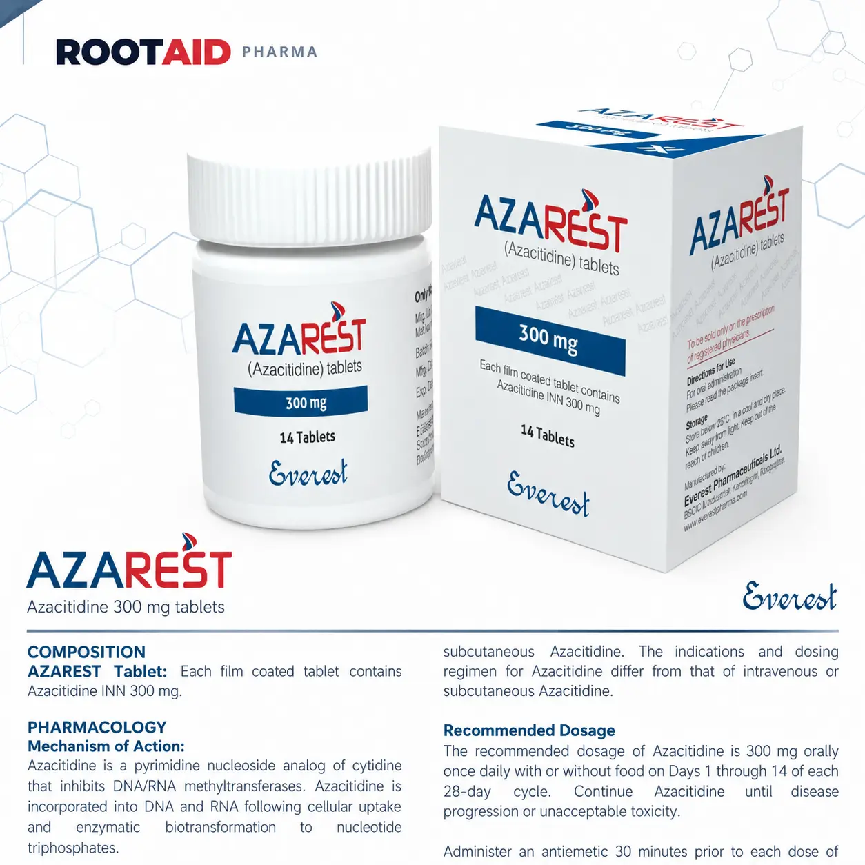 Azarest 300 mg (Azarest) Tablets
