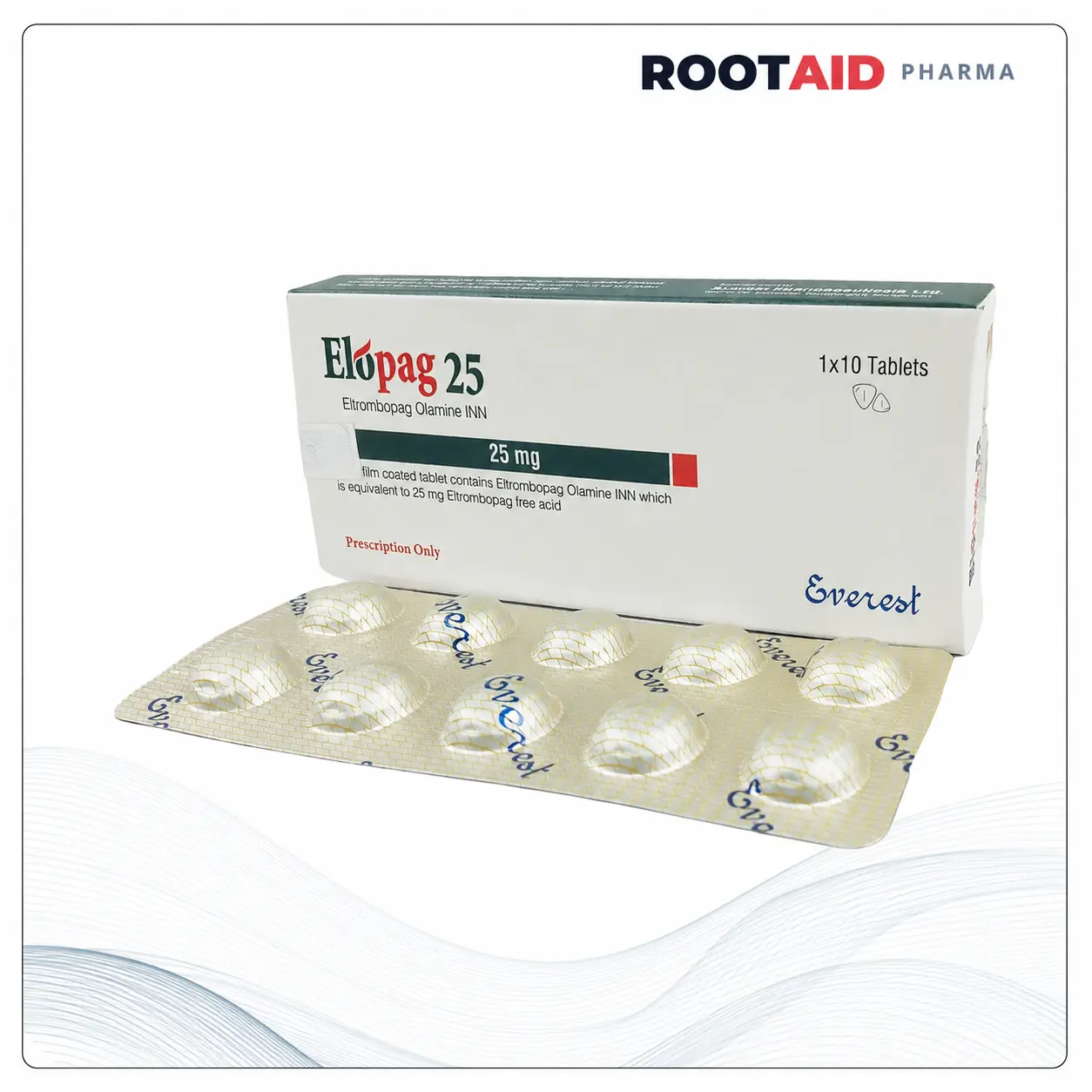 Elopag 25 mg (Eltrombopag Olamine) TabletS